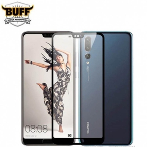 گلس فول چسب بوف Full BUFF Glass Huawei P20 Pro