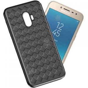 قاب ژله ای طرح چرم حصیری Samsung Galaxy A8 2018