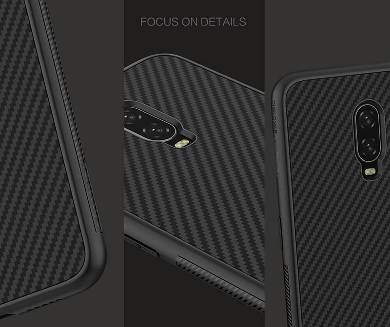 قاب فیبر کربن نیلکین وان پلاس Nillkin Synthetic Fiber Case Oneplus 6T 