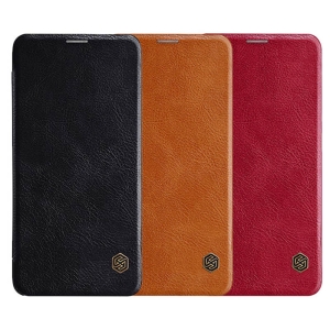 کیف چرمی نیلکین وان پلاس Nillkin Qin Leather Case OnePlus 6