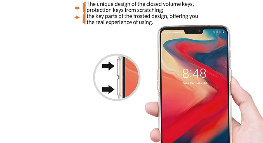 محافظ ژله ای نیلکین Nillkin Nature TPU Case Oneplus 6
