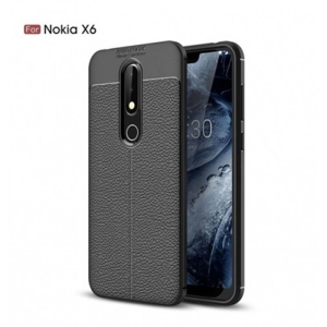 قاب ژله ای طرح چرم Auto Focus Jelly Case Nokia x6