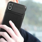 قاب ژله ای طرح چرم Auto Focus Jelly Case Xiaomi Mi 8