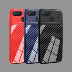 قاب ژله ای طرح چرم فیبر کربنی Auto Focus Jelly Case Xiaomi Redmi 6