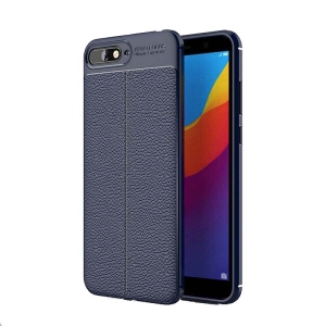 قاب ژله ای طرح چرم Auto Focus Jelly Case Huawei Y6 2018 / Honor 7A