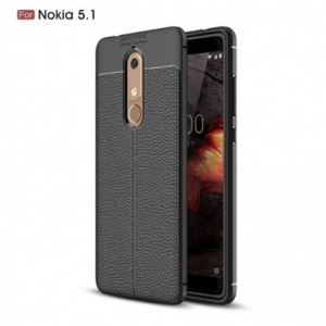 قاب ژله ای طرح چرم Auto Focus Jelly Case Nokia 5.1