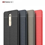 قاب ژله ای طرح چرم Auto Focus Jelly Case Nokia 5.1