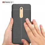 قاب ژله ای طرح چرم Auto Focus Jelly Case Nokia 5.1