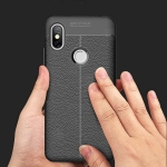 قاب ژله ای طرح چرم Auto Focus Jelly Case Xiaomi Mi A2 Lite/Redmi 6 Pro