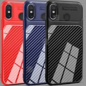 قاب ژله ای طرح چرم فیبر کربنی Auto Focus Jelly Case Xiaomi Mi A2 / Mi 6X