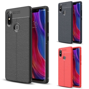 قاب ژله ای طرح چرم Auto Focus Jelly Case Xiaomi Mi 8 SE