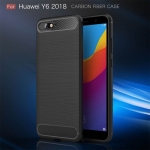 قاب محافظ ژله ای هوآوی Carbon Fibre Case Huawei Y6 2018 / Honor 7A
