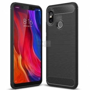 قاب محافظ ژله ای شیائومی Carbon Fibre Case Xiaomi Mi 8