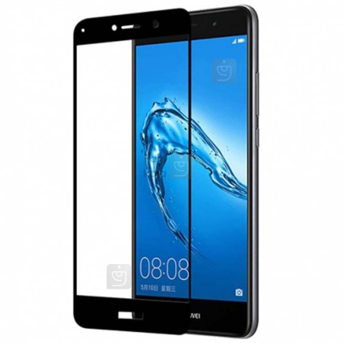 گلس تمام چسب با پوشش کامل Huawei Y7 Prime
