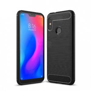 قاب محافظ ژله ای شیائومی Carbon Fibre Case Xiaomi Mi A2 Lite / Redmi 6 Pro