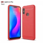 قاب محافظ ژله ای شیائومی Carbon Fibre Case Xiaomi Mi A2 Lite / Redmi 6 Pro