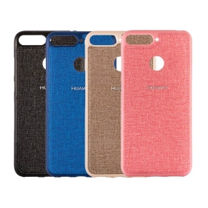 قاب محافظ طرح پارچه ای Protective Cover Huawei Honor 7A