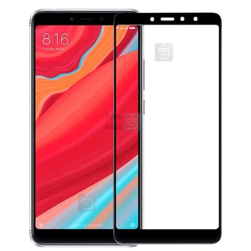 گلس تمام چسب با پوشش کامل Xiaomi Redmi S2 / Redmi Y2