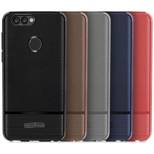 قاب ژله ای طرح چرم هواوی Becation Ruged Armor Soft Case Honor 9 Lite