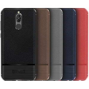 قاب ژله ای طرح چرم هواوی Becation Ruged Armor Soft Case Huawei Mate 10 Lite