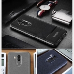 قاب ژله ای طرح چرم هواوی Becation Ruged Armor Soft Case Huawei Mate 20 Lite