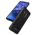 قاب ژله ای طرح چرم هواوی Becation Ruged Armor Soft Case Huawei Mate 20 Lite