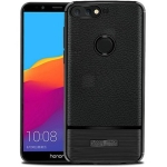 قاب ژله ای طرح چرم هواوی Becation Ruged Armor Soft Case Huawei Y7 Prime 2018/Nova 2 Lite