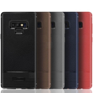 قاب طرح چرم سامسونگ نوت 9 مدل Becation Ruged Armor Soft Case
