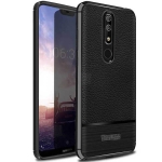 قاب ژله ای طرح چرم نوکیا Becation Ruged Armor Soft Case Nokia 6.1 Plus / Nokia X6