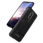 قاب ژله ای طرح چرم نوکیا Becation Ruged Armor Soft Case Nokia 6.1 Plus / Nokia X6