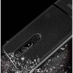 قاب ژله ای طرح چرم نوکیا Becation Ruged Armor Soft Case Nokia 6.1 Plus / Nokia X6