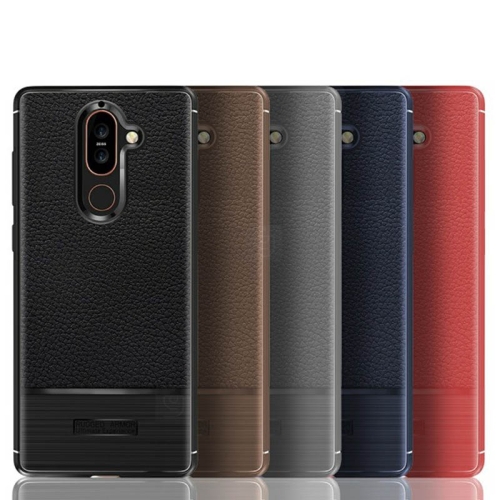 قاب ژله ای طرح چرم نوکیا Becation Ruged Armor Soft Case Nokia 7 Plus