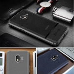 قاب ژله ای طرح چرم سامسونگ Becation Ruged Armor Soft Case Samsung Galaxy J4 2018