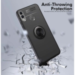 قاب محافظ ژله ای Magnetic Ring Case Huawei Honor 8X