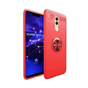 قاب محافظ ژله ای Magnetic Ring Case Huawei Mate 20 Lite