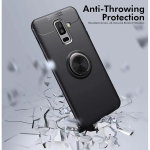 قاب محافظ ژله ای Magnetic Ring Case Samsung Galaxy A6 Plus