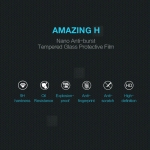 محافظ صفحه نمایش شیشه ای نیلکین Nillkin Amazing H tempered glass screen protector for Nokia 8.1 / Nokia X7