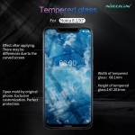 محافظ صفحه نمایش شیشه ای نیلکین Nillkin Amazing H tempered glass screen protector for Nokia 8.1 / Nokia X7