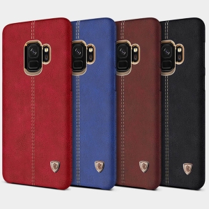 قاب محافظ چرمی نیلکین Nillkin Englon Samsung Galaxy S9