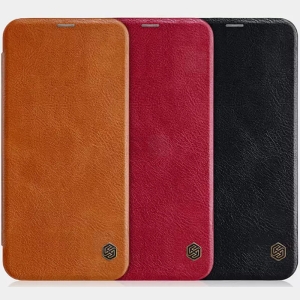 کیف چرمی نیلکین سامسونگ Nillkin Qin Leather Case Galaxy J4 Plus