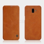 کیف چرمی نیلکین سامسونگ Nillkin Qin Leather Case Galaxy J6 Plus