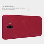 کیف چرمی نیلکین سامسونگ Nillkin Qin Leather Case Galaxy J6 Plus