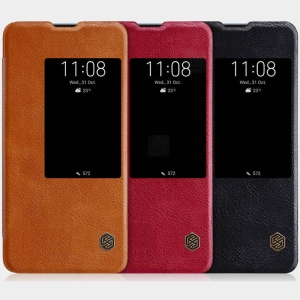 کیف چرمی نیلکین هواوی Nillkin Qin Leather Case Huawei Mate 20 X