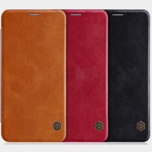 کیف چرمی نیلکین سامسونگ Nillkin Qin Leather Case Samsung Galaxy A7 2018