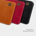 کیف چرمی نیلکین سامسونگ Nillkin Qin Leather Case Samsung Galaxy A7 2018