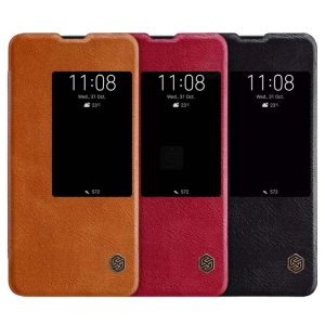 کیف چرمی نیلکین Huawei Mate 20 مدل QIN