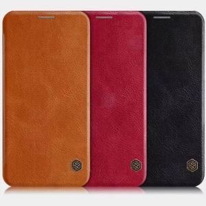 کیف چرمی نیلکین سامسونگ Nillkin Qin Leather Case Samsung Galaxy A6s
