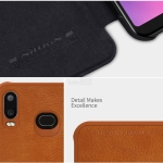 کیف چرمی نیلکین سامسونگ Nillkin Qin Leather Case Samsung Galaxy A6s