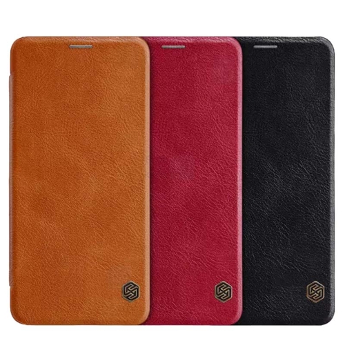 کیف چرمی نیلکین سامسونگ Nillkin Qin Leather Case Samsung Galaxy A9s, A9 Star Pro, A9 2018