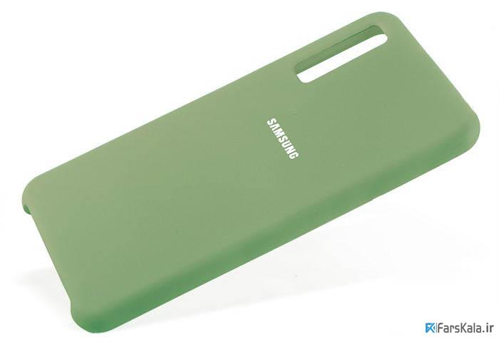 قاب محافظ سیلیکونی سامسونگ Silicone Cover Samsung Galaxy A7 2018
